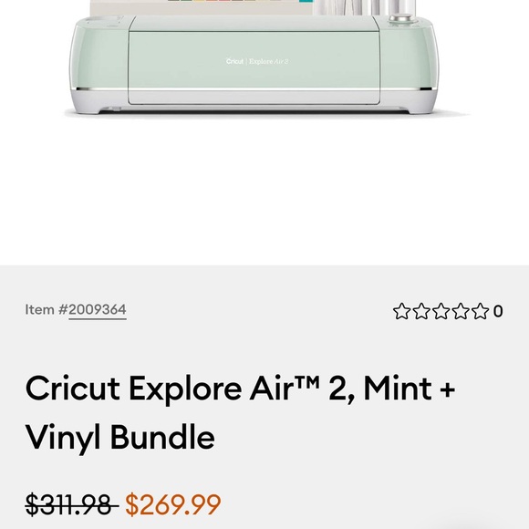 Cricut Explore Air 2 and materials! - Picture 3 of 5